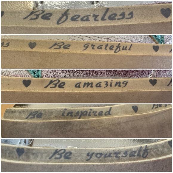 SHU SHOP Petula Platform Sneakers Metallic Silver Gold Stars Vegan Leather Sz 8 - Picture 12 of 13